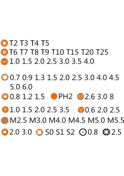 Hassas Tornavida Seti 64 In 1 Manyetik Sürücü Elektronik Onarım Aracı Kiti Tablet Cep Telefonu Için (Yurt Dışından)