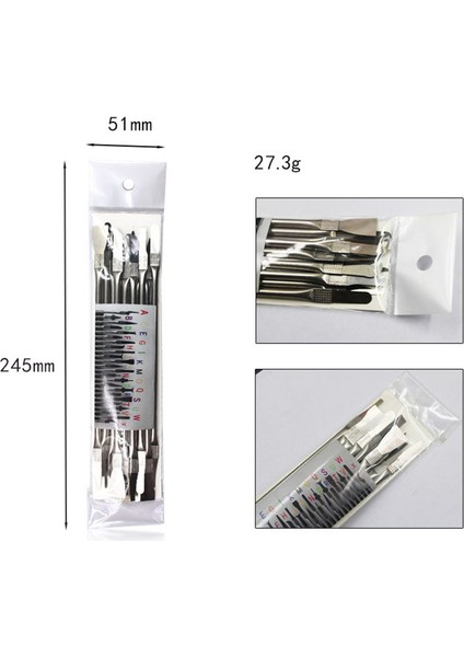 8in 1 Ic Çip Onarım Ince Alet Takımı Cpu Metal Sökücü Burin Cep Telefonu Bilgisayar Için Kaldırmak Cpu Nand Ic Çip Onarım (Yurt Dışından)