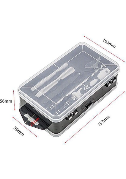 115 In 1 Tornavida Seti Tornavida Ucu Seti Çok Fonksiyonlu Hassas Cep Telefonu Tamir Cihazı El Aletleri Serisi: Siyah ve Ay (Yurt Dışından) modelleri
