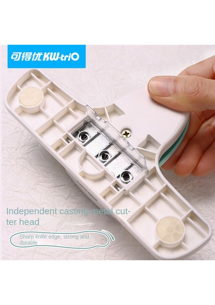 Kw-Trıo 1 Parça 3 Delik 4mm Delik Zımba A5 A6 A7 A8 Dıy Delik Zımba El Yapımı Gevşek Yapraklı Kağıt Delik Zımba (Yurt Dışından) fiyatları