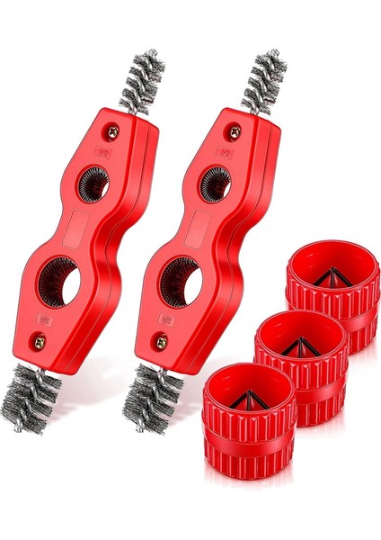 Boru Raybası Çapak Alma Aleti, 5 Adet Bakır Boru Temizleyici ve Rayba Seti (Yurt Dışından) fiyatları