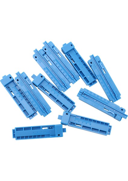 Twexqny-10 Adet 2 In 1 Ekonomik Sabit Uzunluk Kılavuz Ray Fiber Optik Kablo Optik Fiber Kesme Kılavuz Rayı Ftth Aracı (Yurt Dışından)