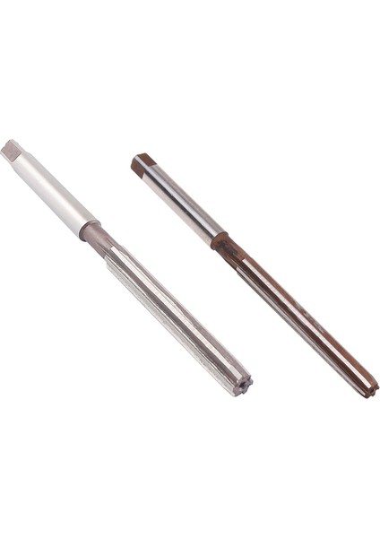 Adet Yüksek Hız Çeliği Düz Saplı 6 Flüt El Raybası 3.3 Inç Uzunluk 5mm ve 3.7 Inç Uzunluk 6mm (Yurt Dışından)