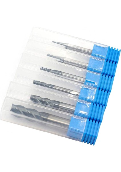 Adet 4 Flüt Freze Seti Çelikler Için Kare Cnc Karbür Freze Kesici Spiral Freze Uçları Dia (1 2 3 4 6 8mm) (Yurt Dışından) fiyatları