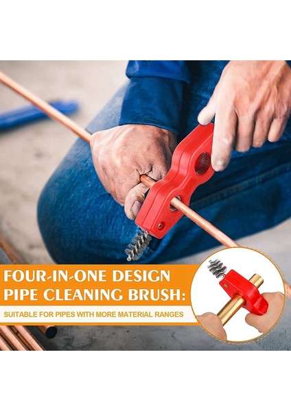 Boru Raybası Çapak Alma Aleti, 5 Adet Bakır Boru Temizleyici ve Rayba Seti (Yurt Dışından) modelleri