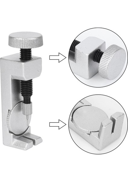Saat Bağlantısı Sökme Kiti, Saat Kordonu Temizleme Aracı, Saat Boyutlandırma Aracı, 12 Ekstra Delgeç Pimli Saat Pimi Temizleme Aracı (Yurt Dışından)