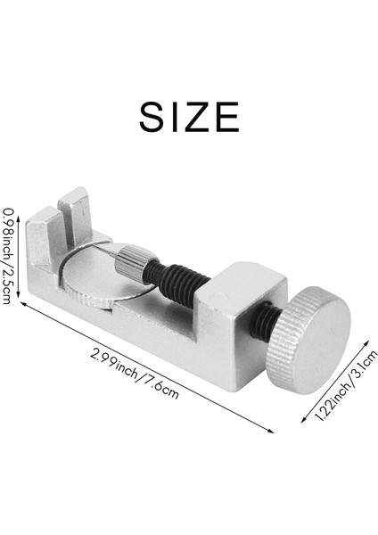 Saat Bağlantısı Sökme Kiti, Saat Kordonu Temizleme Aracı, Saat Boyutlandırma Aracı, 12 Ekstra Delgeç Pimli Saat Pimi Temizleme Aracı (Yurt Dışından)