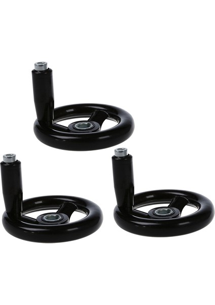 Freze Makinesi Için 3x 3,9 Inç Çaplı El Çarkı W Döner Sap (Yurt Dışından) modelleri