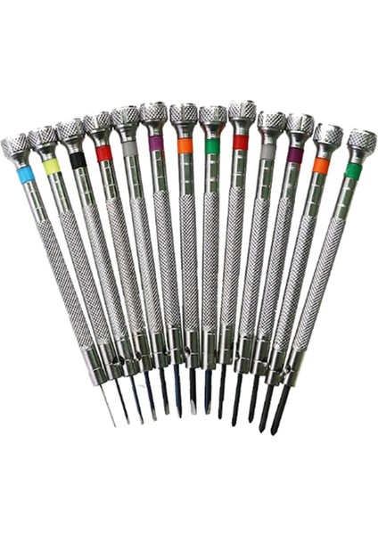 0.6mm-2.0mm 13 Adet Yeni Saatçiler Tornavidalar Izle Düz Çeşitli Oluklu Düz Tornavidalar, Kuyumcular Saatçiler Için Tornavida Izle (Yurt Dışından)