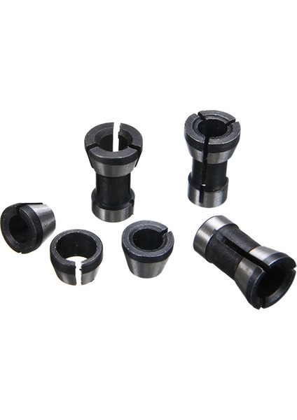 Adet Yüksek Hassasiyetli Adaptör Pens Seti 6MM/6.35MM/8MM Collet Chuck Gravür Kırpma Makinesi Yönlendirici Freze Kesici Aracı (Yurt Dışından) modelleri