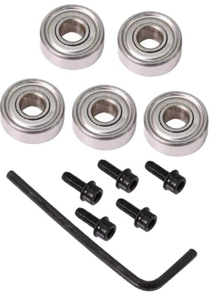 Üst Rulman Yönlendirici Bit Kesici Kafa Rulman Seti Rulman Aksesuarları Kiti Iç 4.76MM Dış 12.7mm (Yurt Dışından) indirimleri