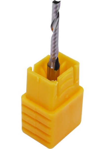 4x 2mm x 15MM Karbür Tek Flüt Spiral Uçlu Değirmen Cnc Router Bit (Yurt Dışından)