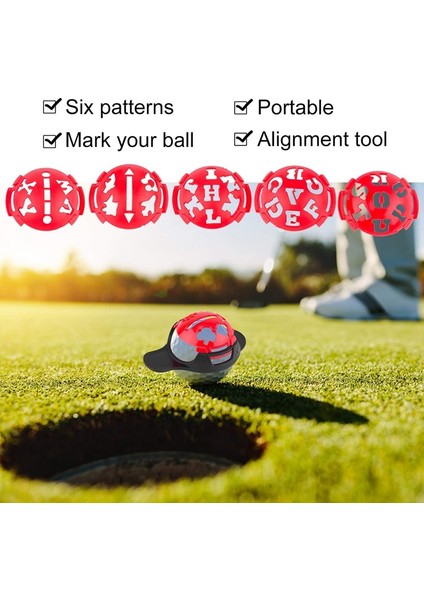 Adet Golf Topu Işaretleme Hattı, Golf Topu Işaretleme Aracı, 2 Paket Golf Temizleme Fırçası, Topunuzu Işaretlemek Için Golf Topu Işaretleme (Yurt Dışından) fırsatları