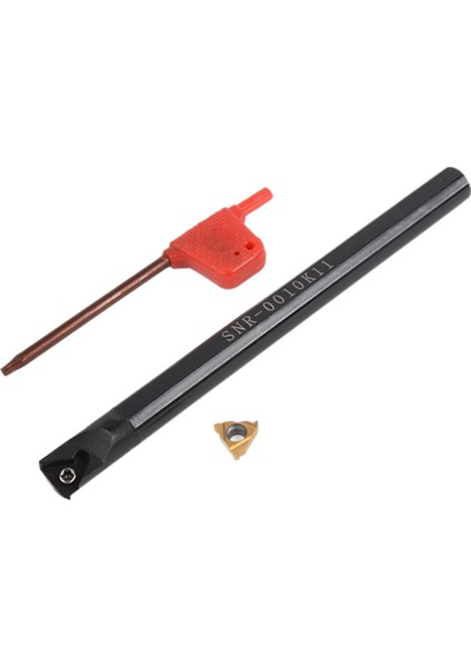 1 Adet SNR0010K11 Iç Takım Sıkıcı Tutucu + Anahtarı + 11IR A60 Karbür Uç Torna Diş Açma Torna Aracı (Yurt Dışından)