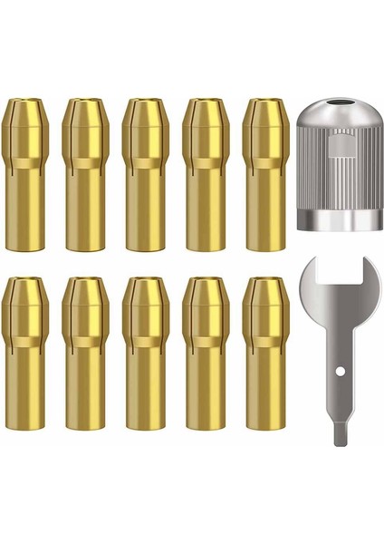 Hızlı Değiştirilen Pensetler 4485 Pirinç Döner Alet Aksesuarları, Farklı Boyuttaki Pensetler Somunu Dremel Pensleri Için Uyumlu (Yurt Dışından) modelleri