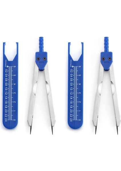 Ekg Ekg Kaliper Elektrokardiyogram Bölücü, 2 Paket Ölçüm Aracı Elektrokardiyogram Çizim Bölücü Için Ekg Kaliperleri (Yurt Dışından)