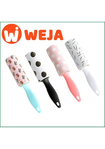 [weja]lif Rulo Yeniden Kullanılabilir Yıkanabilir Lint Rulo Yapışkan Silikon Toz Silecek Pet Saç Çıkarıcı Temizleme Fırçası Araçları Evcil Hayvan Bezi Temizleyici (Yurt Dışından)