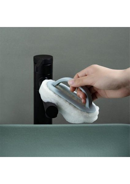 Çok Fonksiyonlu Kolları Sünger Fırça Mutfak Banyo Temizleme Sünger Fırçası Plastik Saplı Sünger Banyo Alt Küvet Fırçası Acce (Yurt Dışından) fiyatları