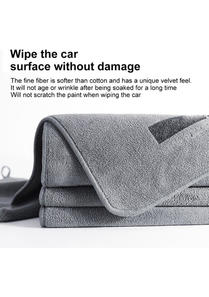 Mikrofiber Yıkama Havlusu Araba Çift Taraflı Kısa Polar Emici Temizleme Kurutma Bezi Bakım Yıkama Havlusu Otomatik Detaylandırma Aracı (Yurt Dışından)