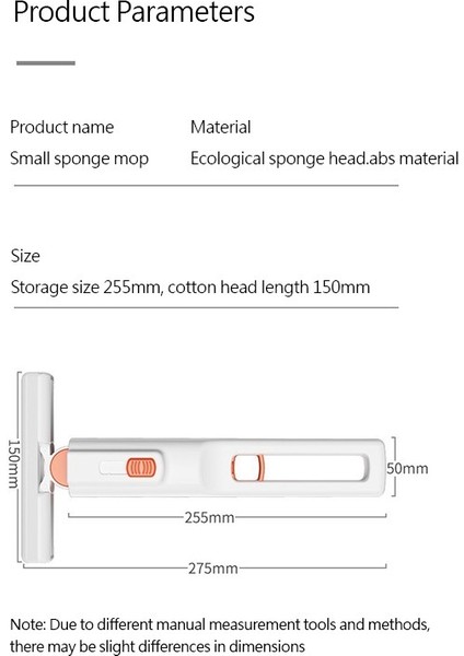 Mini Sıkma Paspas Taşınabilir El Masası Banyo Araba Pencere Camı Sünger Temizleme Paspas Ev Temizlik Aracı (Yurt Dışından) indirimleri