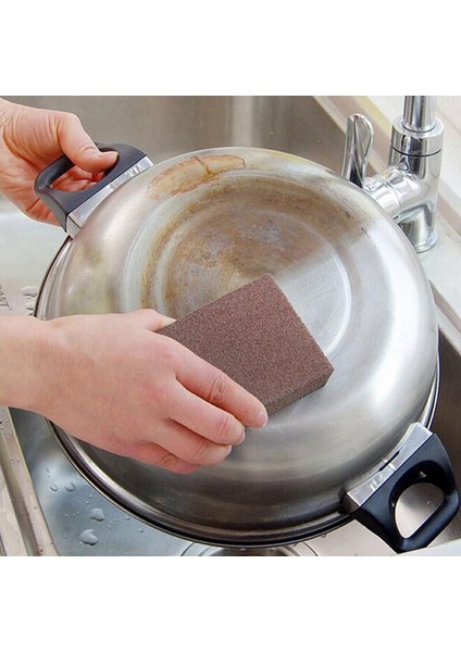 [ayak Izi] 1 Adet Carborundum Sünger Fırça Melamin Sünger Silgi Yüksek Kaliteli Pas Temizleme Temizleyici Aracı Mutfak Ev Temizliği (Yurt Dışından) indirimleri