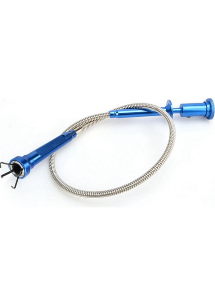 Esnek Pick Up Mıknatıs Metal Pikap 4-Pençeli LED Işık Manyetik Uzun Yay Seçici Araba Tamir Yakalayıcı Tuvalet Gadget Kanalizasyon Toplama Aracı (Yurt Dışından)