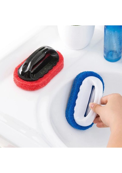 1/3 Adet Çok Fonksiyonlu Kolları Sünger Fırça Mutfak Banyo Temizleme Aracı Plastik Saplı Sünger Banyo Alt Küvet Fırçası (Yurt Dışından) fiyatları