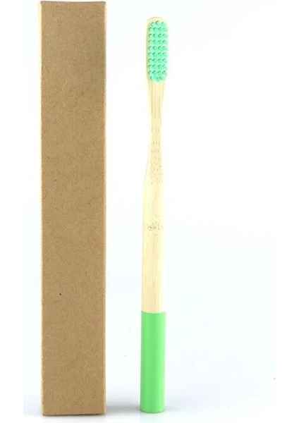 Yetişkin Bambu Diş Fırçası Yumuşak Kıllar Ağız Bakımı Diş Fırçası Diş Temizleyici Diş Beyazlatma Ahşap Diş Fırçası (Yurt Dışından)