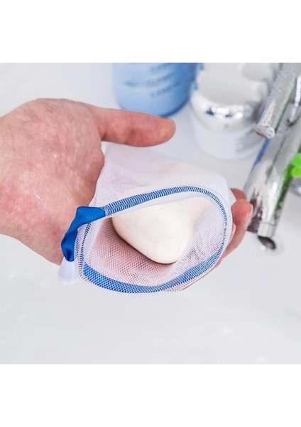 10 Adet El Yapımı Sabun Köpüğü Örgü Çanta Çift Köpük Net Peeling Örgü Sabun Çanta Sabun Tasarrufu Çanta (Yurt Dışından) indirimleri