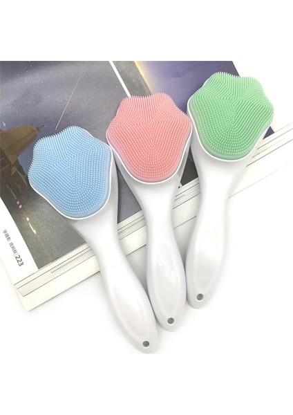 [sıcak] Yüz Silikon Fırça Yüz Peeling Siyah Nokta Temizleme Fırçası Temiz Gözenekleri Profesyonel Güzellik Araçları Silikon Çok Fonksiyonlu Yıkama (Yurt Dışından) modelleri