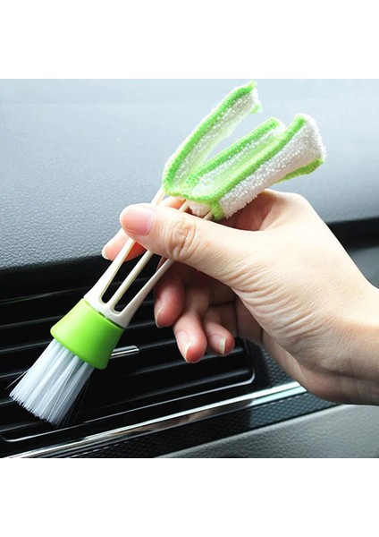 Adet Araba Havalandırma Fırçası Mikrofiber Araba Temizleyici Otomatik Silgi Fırçası Temizleme Fırçası (Yurt Dışından)