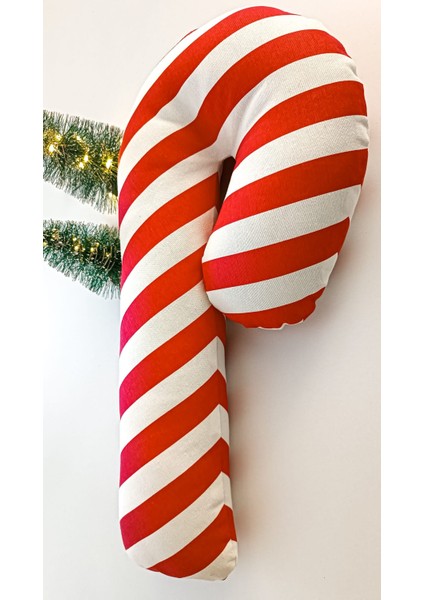 Yılbaşı Dekoratif Baston Kırlent modelleri