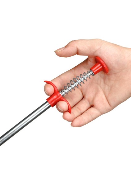 [sıcak] 60CM Yaylı Boru Tarama Kanalizasyon Araçları, Saç Tarama, Drenaj Temizleyici Çubukları Takunya Sökücü Temizleme Araçları Ev Mutfak Lavabo Için (Yurt Dışından)