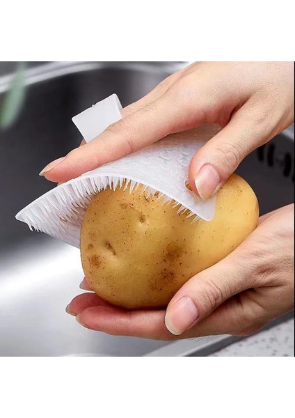 Aralık Fırçası Silikon Bulaşık Scrubber Ev Meyve ve Sebze Temizleme Fırçası Çok Fonksiyonlu Temizleme Araçları Temizlik Malzemeleri (Yurt Dışından) fiyatları
