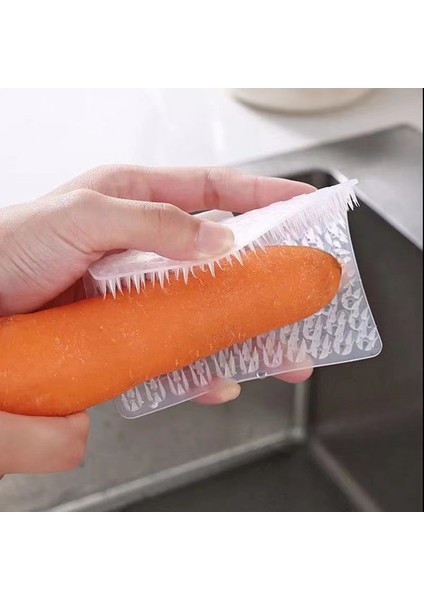 Aralık Fırçası Silikon Bulaşık Scrubber Ev Meyve ve Sebze Temizleme Fırçası Çok Fonksiyonlu Temizleme Araçları Temizlik Malzemeleri (Yurt Dışından) modelleri