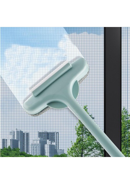 [sıcak] Hafif Çift Taraflı Toz Süpürge Ev Temizleyici Pet Saç Fırçası Çok Fonksiyonlu Temizleme Fırçası Ekran Pencere Halı Kanepe (Yurt Dışından)