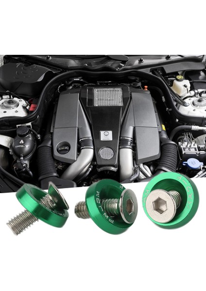 10 Adet M6X20 Araba Evrensel Modifikasyon Motor Vidalı Plaka Cıvata Aksesuarları (Yurt Dışından) modelleri