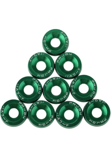 10 Adet M6X20 Araba Evrensel Modifikasyon Motor Vidalı Plaka Cıvata Aksesuarları (Yurt Dışından) fırsatları