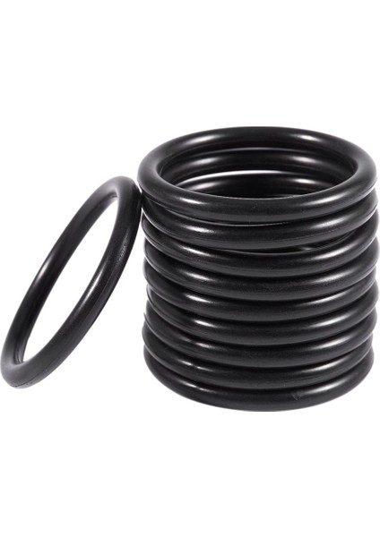 Quanbu 10 Pcs Metrik O Halkalar Siyah Nitril Kauçuk 40 mm Od 4 mm Kalınlığında (Yurt Dışından)