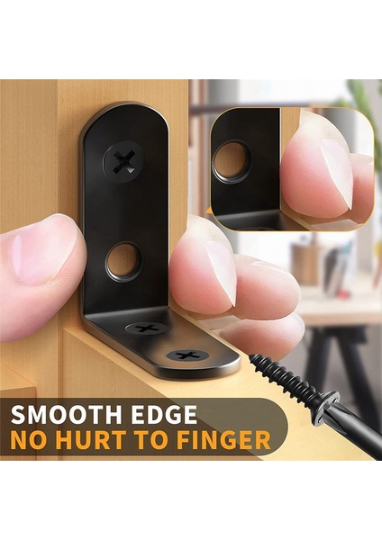 20PCS L Braket Köşe Braketi, Çelik L Braketler (Yurt Dışından) indirimleri