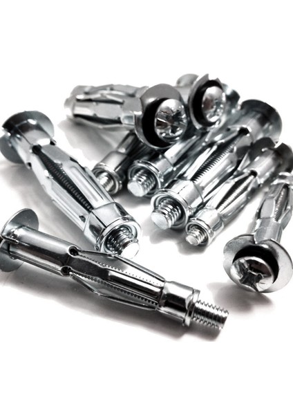 Flyeer M4 x 38MM Ağır Hizmet Metal Alçı Levha Boşluk Duvar Sabitlemeleri Ankraj Fişleri (20) (Yurt Dışından) fiyatları