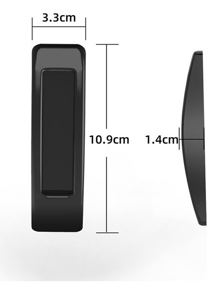 Adet Iç Kapılar Için Açık Sürgülü Kapı Kollarını Yapıştırın Kendinden Yapışkanlı Kol (Yurt Dışından) fiyatları