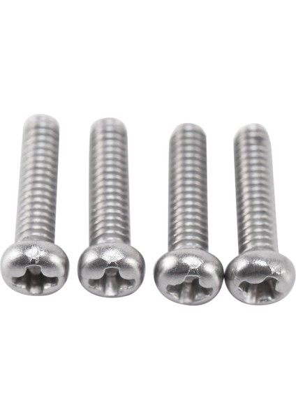 M2 x 8mm 304 Paslanmaz Çelik Yıldız Tava Başlı Vida Cıvatası 120 Adet (Yurt Dışından)