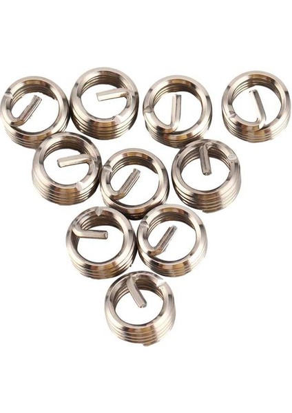 100 Adet Konu Tamir Takımı Kiti 304 Paslanmaz Çelik Yüksek Mukavemetli Tamir Kolu M6X1X1D (Yurt Dışından) fırsatları