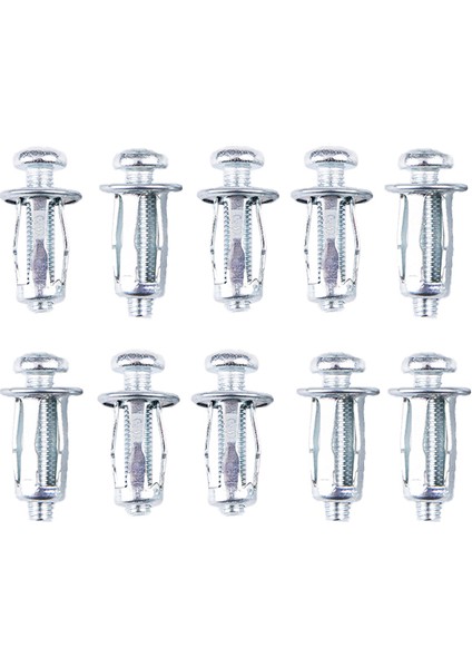 10 Adet M5/m6 Jack Somun Araba Metal Vida Petal Somun Vida Içi Boş Duvar Demir Cilt Nicle (Yurt Dışından) fiyatları