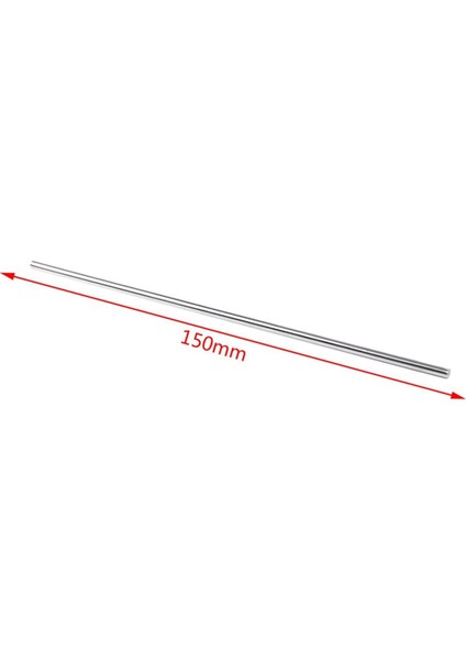 15 Adet Rc Uçak Paslanmaz Çelik Yuvarlak Çubuklar Akslar Çubukları 3mm x 150MM (Yurt Dışından)