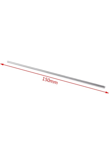 15 Adet Rc Uçak Paslanmaz Çelik Yuvarlak Çubuklar Akslar Çubukları 3mm x 150MM (Yurt Dışından)
