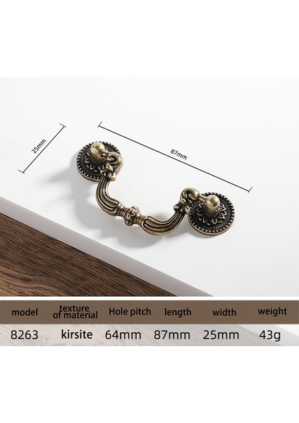 Kırmızı/yeşil Bronz Antika Avrupa Klasik Eski Moda Mobilya Mutfak Dolap Kulpu Ayakkabı Dolabı Çekmecesi Çinko Alaşım Kolu (Yurt Dışından) fiyatları