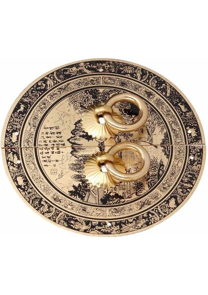 Boba 11 cm Özgünlük Desen Çekmece Kolu Çin Antika Mobilya Pirinç Ev Için (Yurt Dışından) fiyatları