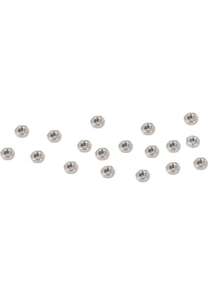 160 Adet 304 Paslanmaz Çelik Bağlantı Elemanı: 60 Adet M2 x 8mm Yıldız Tava Başlı Vida Cıvatası ve 100 Adet Metrik M2 Altıgen Somun Bağlantı Elemanı DIN934 Cıvata Için (Yurt Dışından)